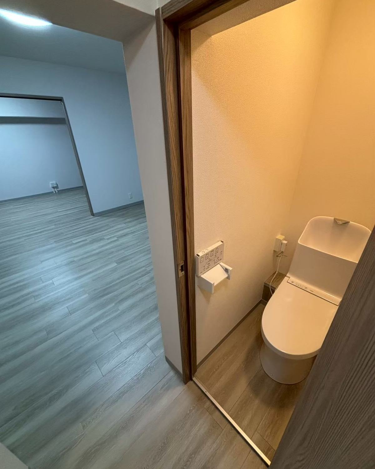 完成後のトイレ